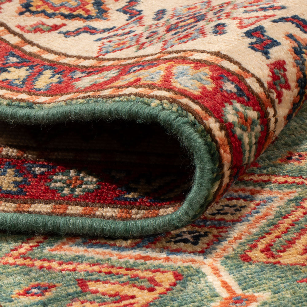 Ziegler Teppich - Kazak - 151 x 103 cm - grün