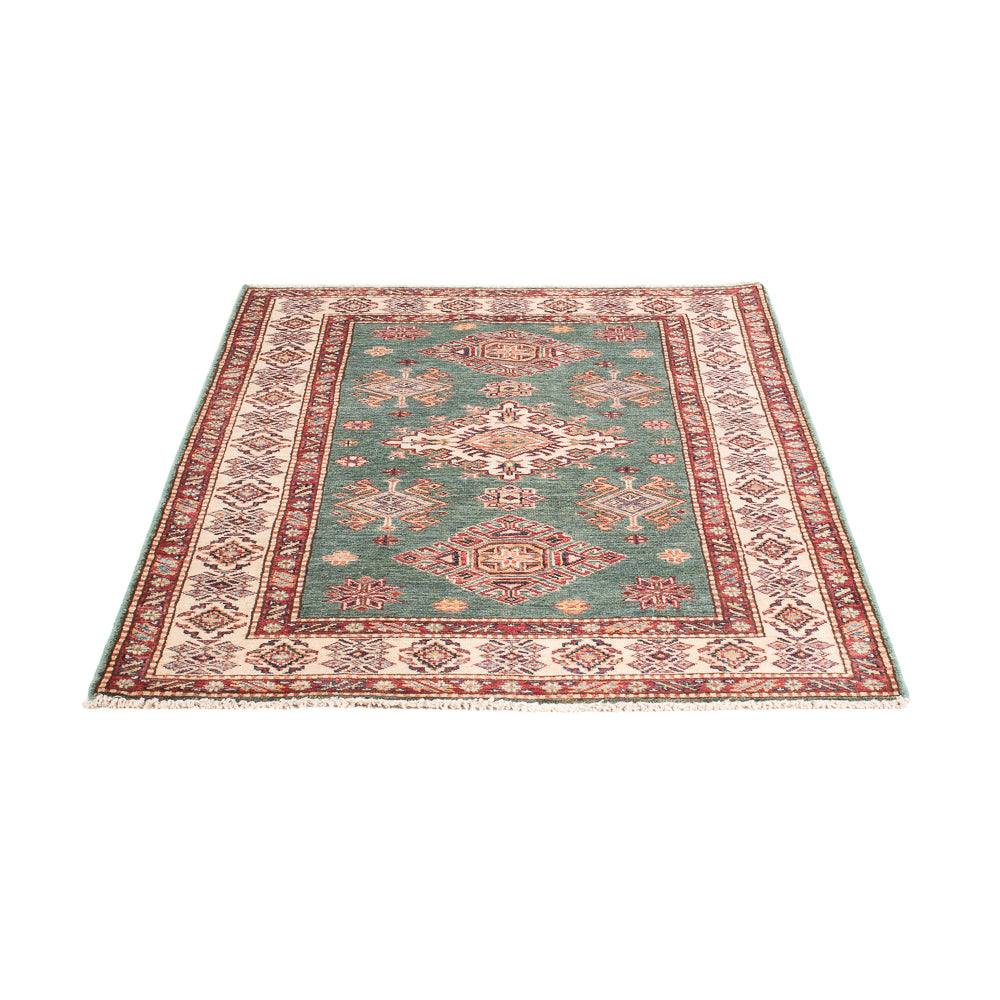 Ziegler Teppich - Kazak - 152 x 100 cm - grün