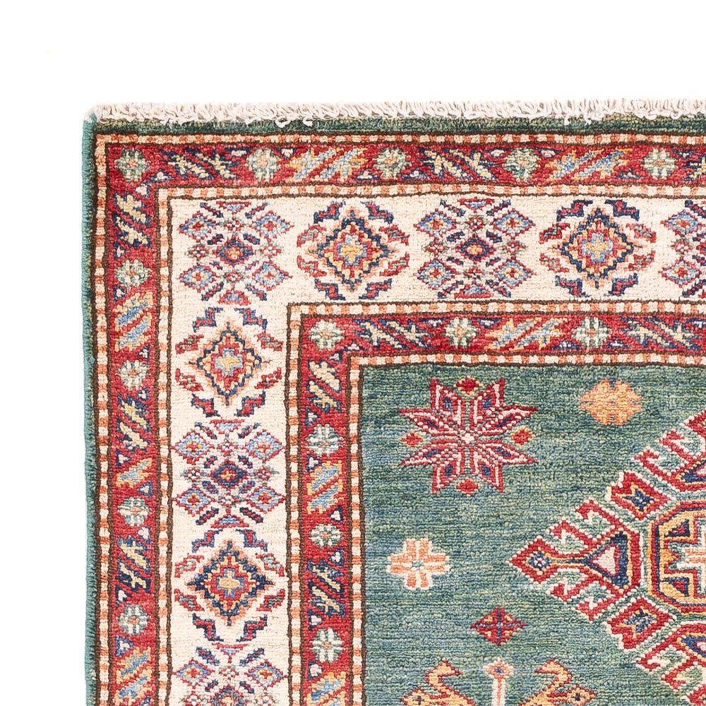 Ziegler Teppich - Kazak - 151 x 100 cm - grün