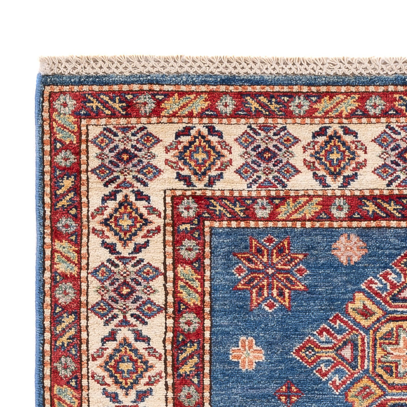 Ziegler Teppich - Kazak - 152 x 96 cm - blau