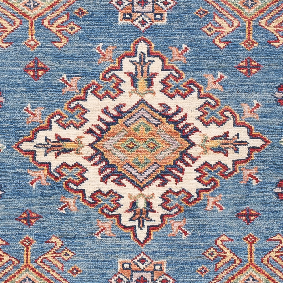 Ziegler Teppich - Kazak - 150 x 95 cm - blau