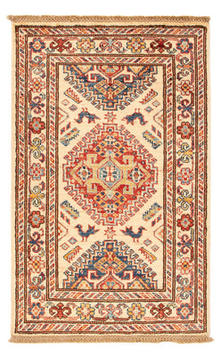 Ziegler Teppich - Kazak - Royal - 93 x 57 cm - hellbeige