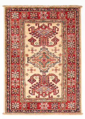 Ziegler Teppich - Kazak - Royal - 88 x 62 cm - beige