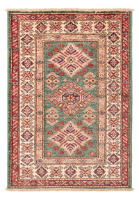 Ziegler Teppich - Kazak - Royal - 89 x 61 cm - grün