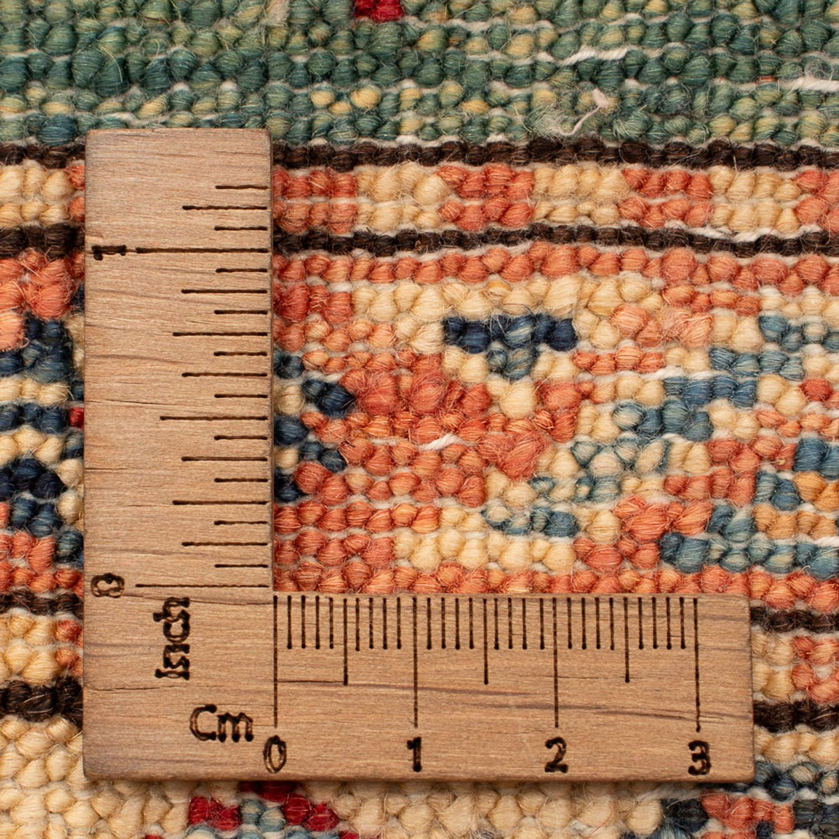 Ziegler Teppich - Kazak - Royal - 89 x 61 cm - grün