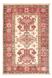 Ziegler Teppich - Kazak - Royal - 88 x 61 cm - beige