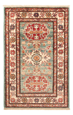 Ziegler Teppich - Kazak - Royal - 92 x 57 cm - hellgrün