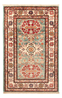 Ziegler Teppich - Kazak - Royal - 92 x 57 cm - hellgrün