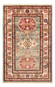Ziegler Teppich - Kazak - Royal - 92 x 57 cm - hellgrün