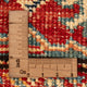 Ziegler Teppich - Kazak - Royal - 92 x 57 cm - hellgrün
