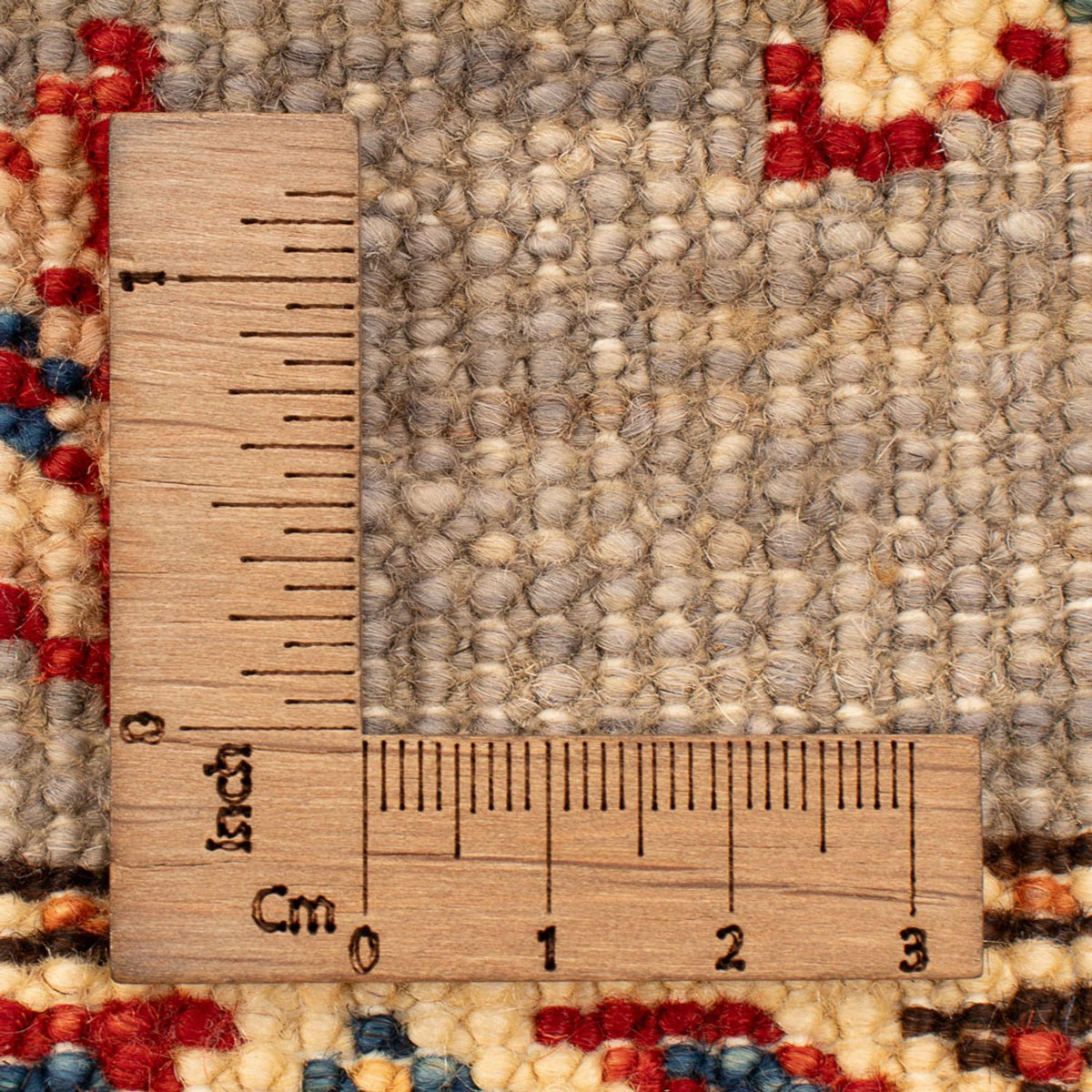 Ziegler Teppich - Kazak - Royal - 92 x 64 cm - hellgrau