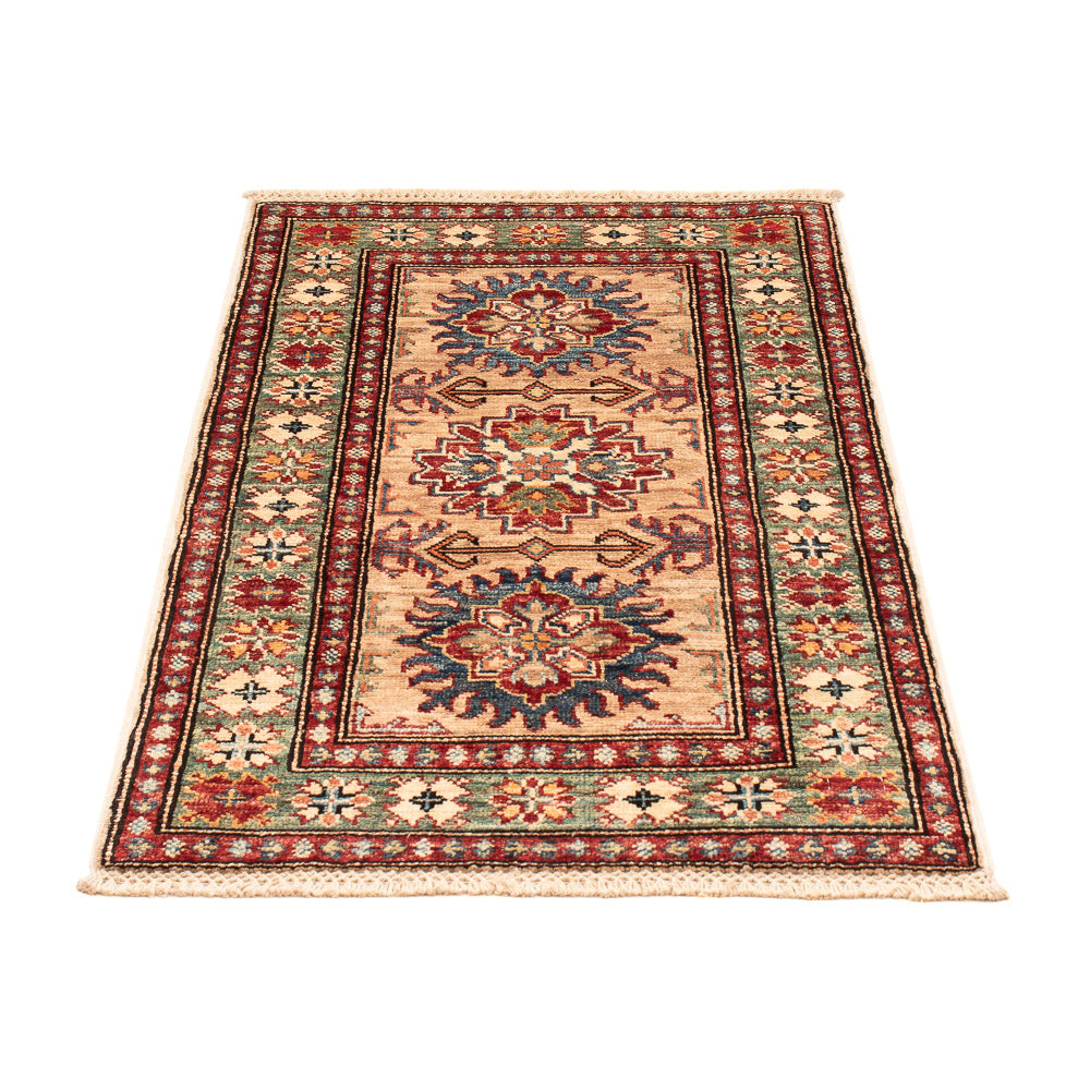 Ziegler Teppich - Kazak - Royal - 92 x 58 cm - beige