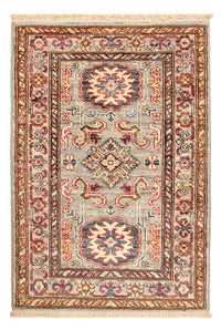 Ziegler Teppich - Kazak - Royal - 89 x 60 cm - hellgrün