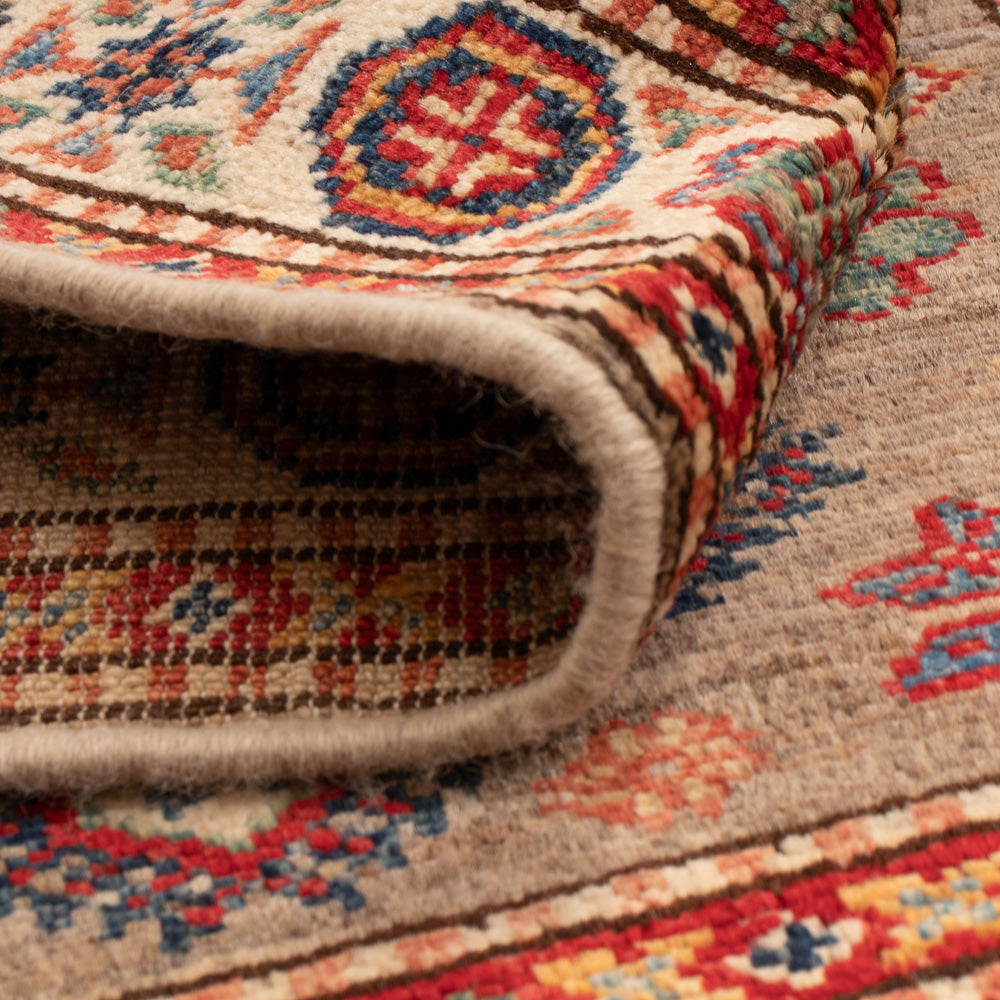 Ziegler Teppich - Kazak - Royal - 94 x 60 cm - sand