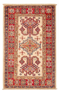 Ziegler Teppich - Kazak - Royal - 92 x 56 cm - beige