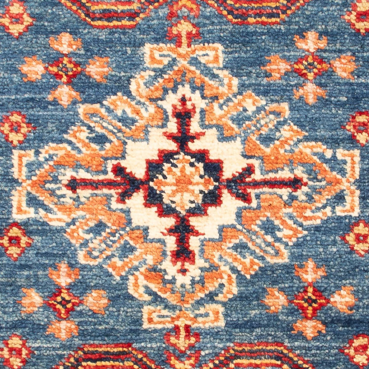 Ziegler Teppich - Kazak - Royal - 91 x 56 cm - blau
