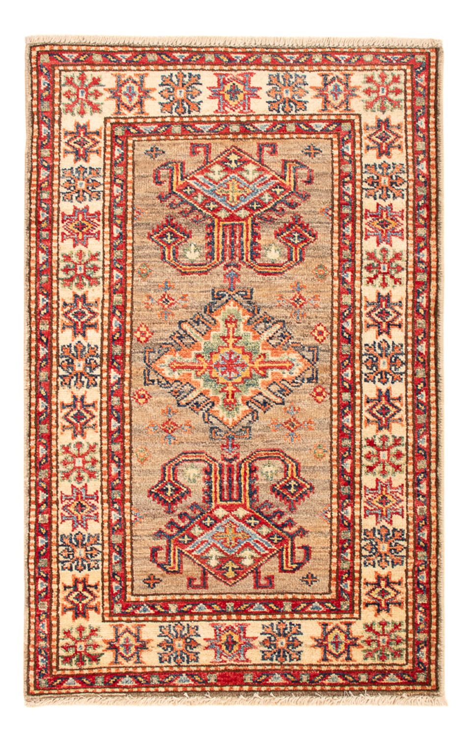 Ziegler Teppich - Kazak - Royal - 94 x 58 cm - sand