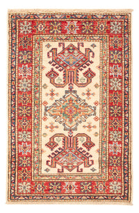 Ziegler Teppich - Kazak - Royal - 87 x 56 cm - beige