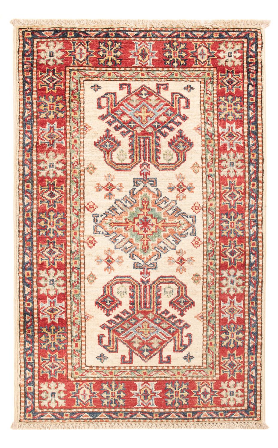 Ziegler Teppich - Kazak - Royal - 90 x 57 cm - beige