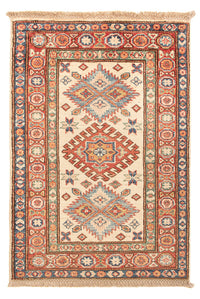 Ziegler Teppich - Kazak - Royal - 91 x 60 cm - beige