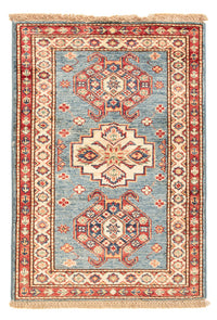 Ziegler Teppich - Kazak - Royal - 90 x 62 cm - blau