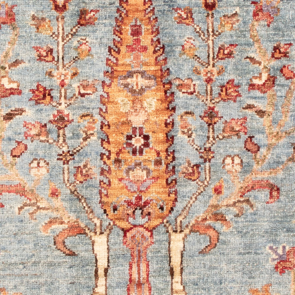 Ziegler Teppich - Ariana - 120 x 82 cm - hellblau