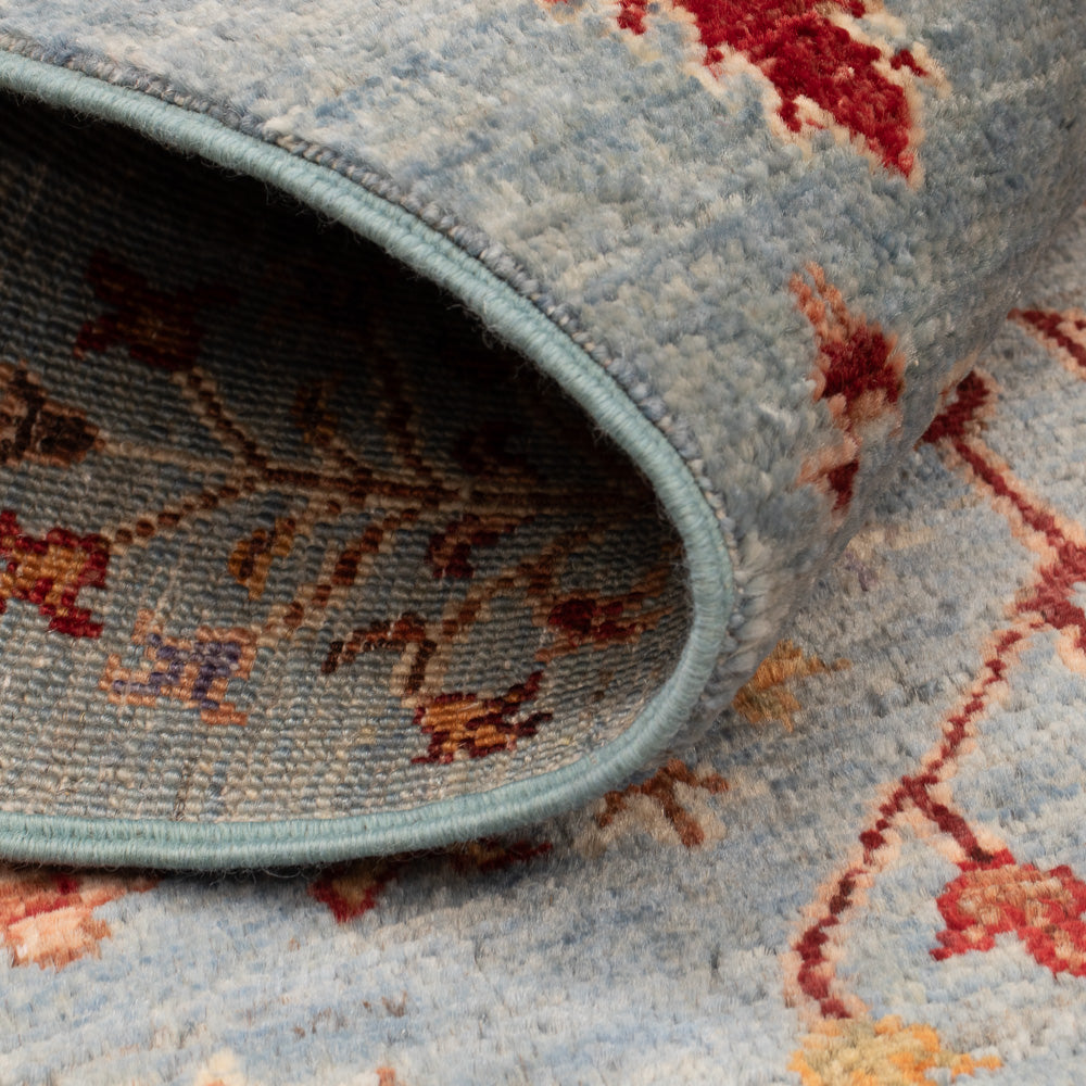 Ziegler Teppich - Ariana - 120 x 82 cm - hellblau