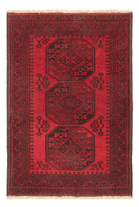 Afghan Teppich - Filpa - 120 x 80 cm - rot