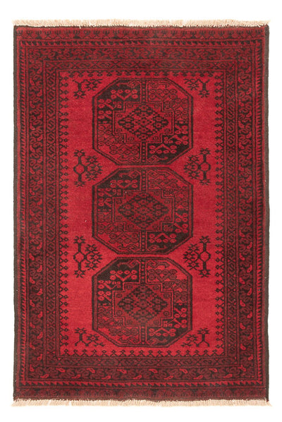 Afghan Teppich - Filpa - 80 x 120 cm - rot
