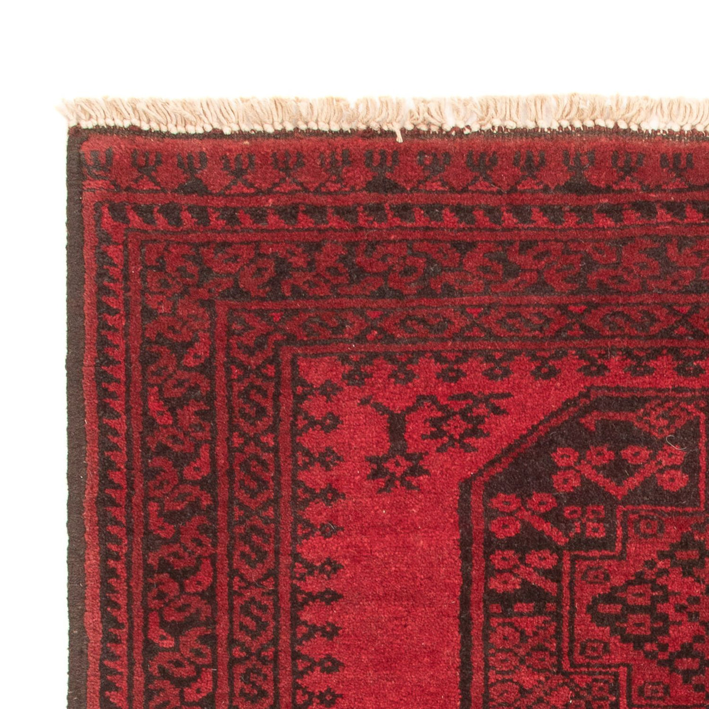 Afghan Teppich - Filpa - 120 x 80 cm - rot