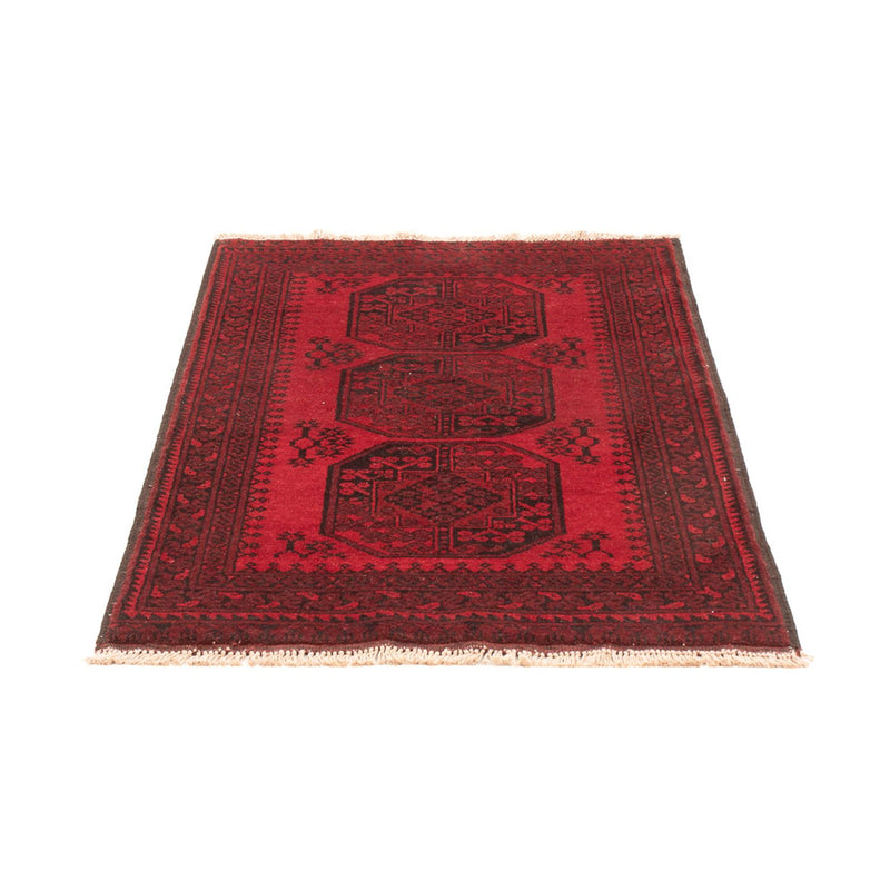 Afghan Teppich - Filpa - 120 x 80 cm - rot