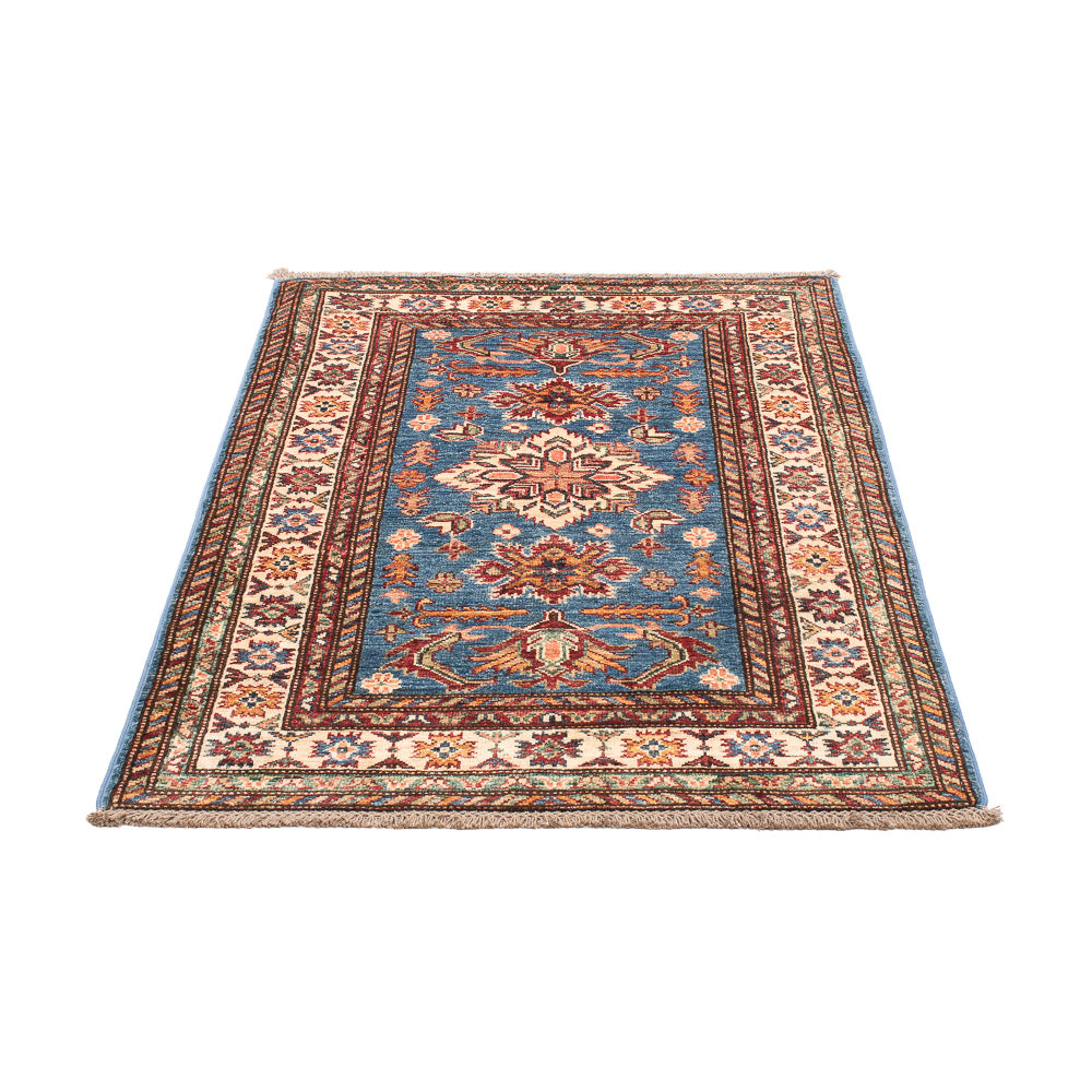 Ziegler Teppich - Kazak - Royal - 125 x 83 cm - blau