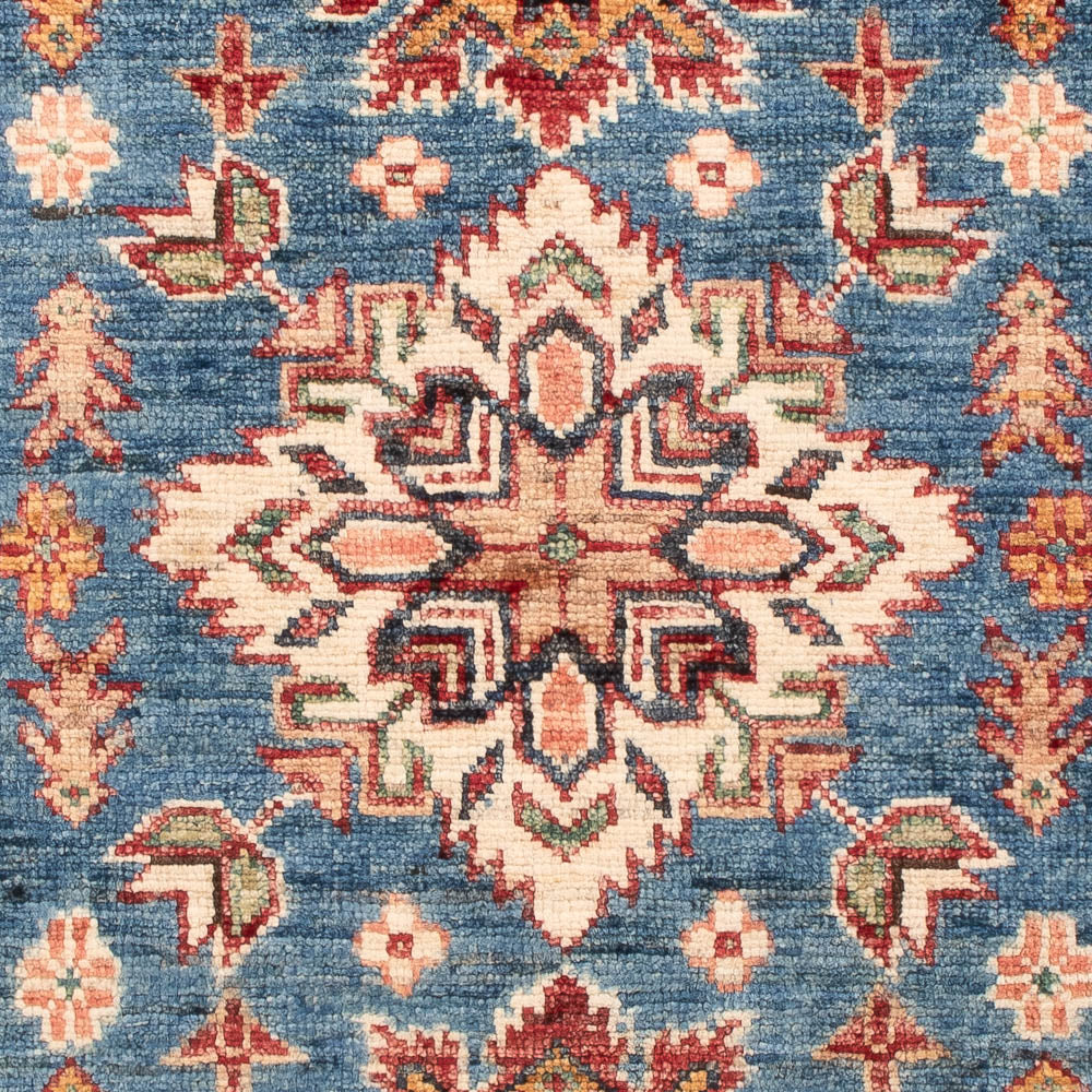 Ziegler Teppich - Kazak - Royal - 125 x 81 cm - blau