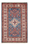 Kazak Teppich 81x124cm - Orientteppich - Rechteckig / Blau / 81 x 124 cm Rechteckig