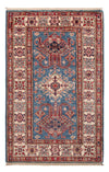 Kazak Teppich 79x121cm - Orientteppich - Rechteckig / Blau / 79 x 121 cm Rechteckig