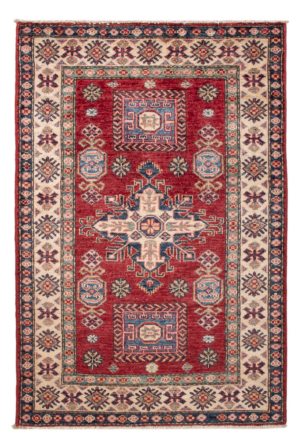 Ziegler Teppich - Kazak - Royal - 122 x 84 cm - bordeauxrot