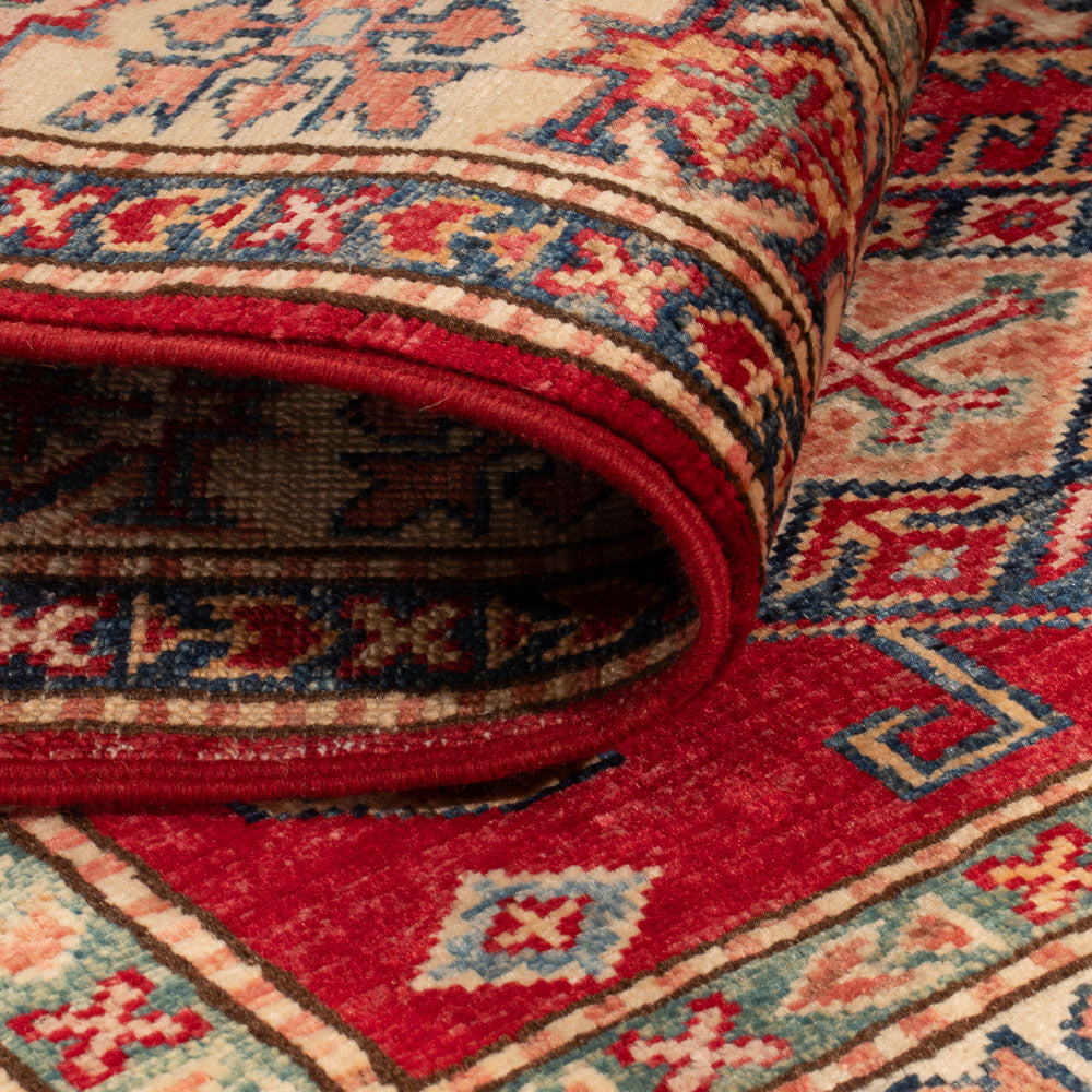 Ziegler Teppich - Kazak - Royal - 120 x 83 cm - rot