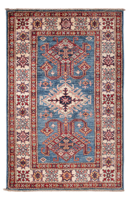 Ziegler Teppich - Kazak - Royal - 125 x 83 cm - blau