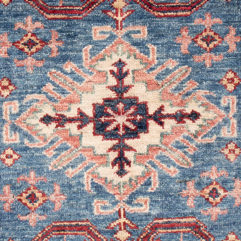 Ziegler Teppich - Kazak - Royal - 126 x 81 cm - blau
