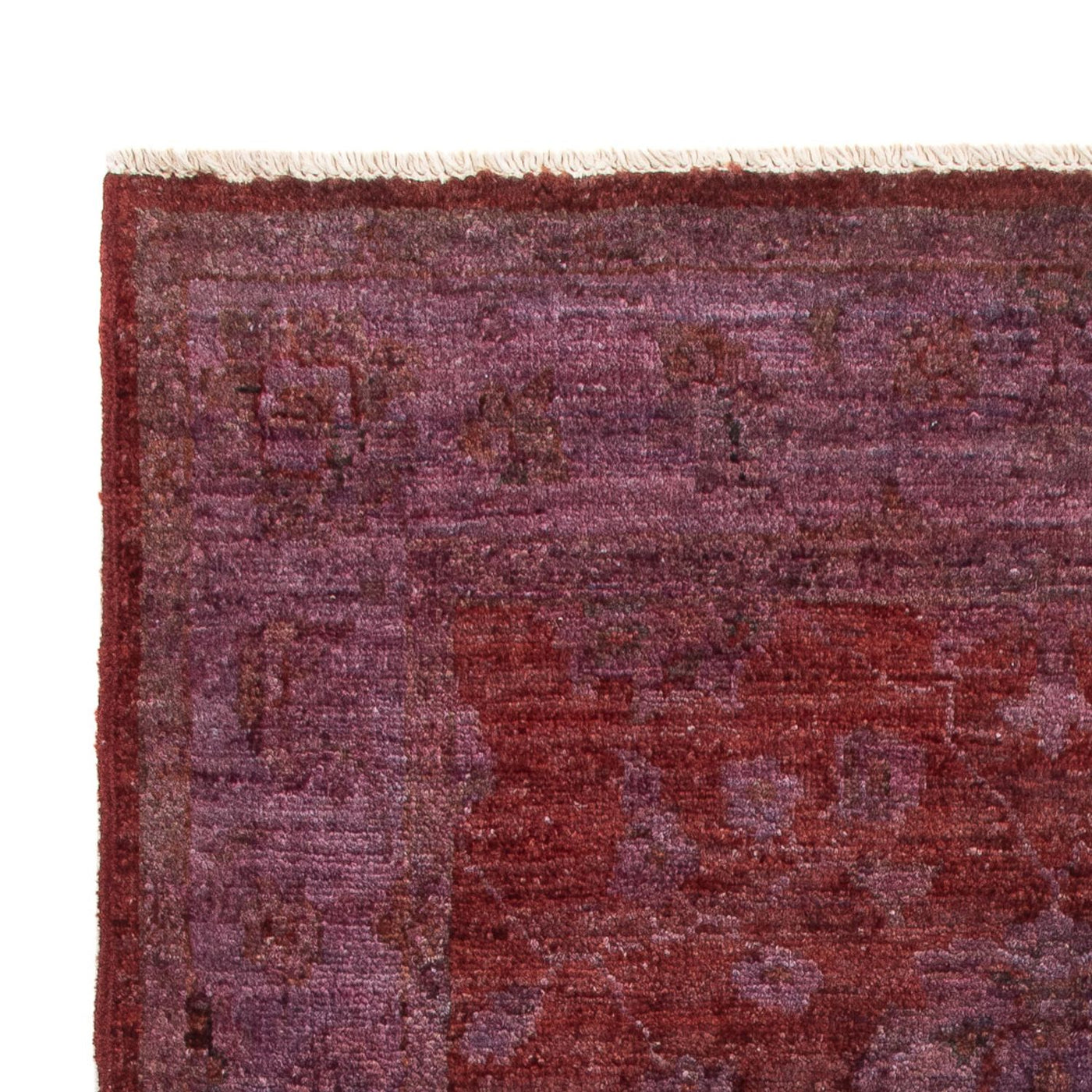 Ziegler Teppich - Modern - 122 x 80 cm - bordeauxrot