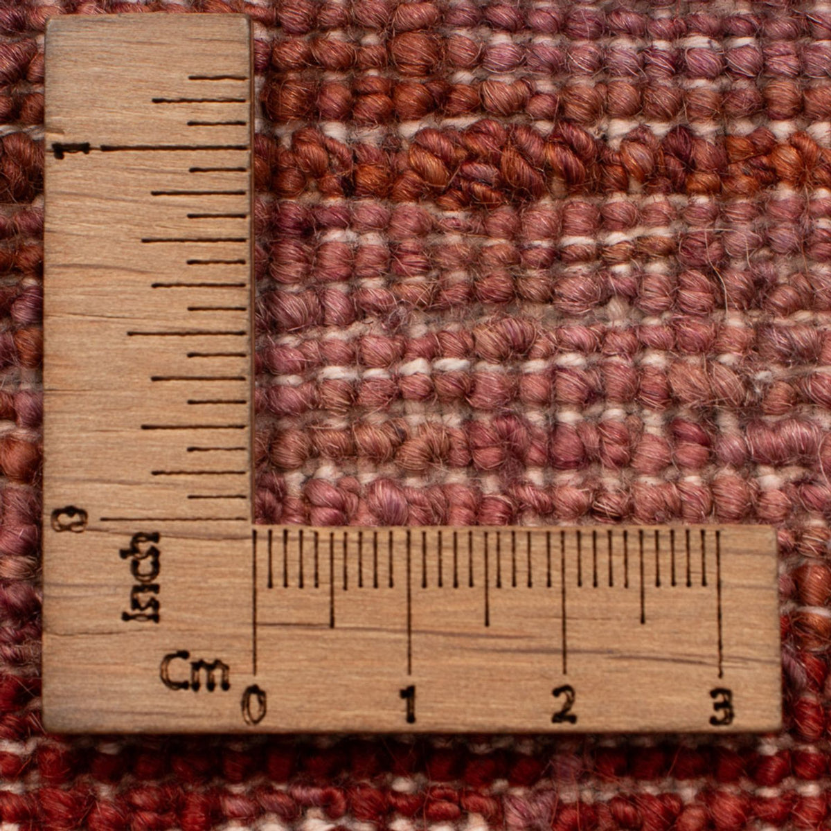 Ziegler Teppich - Modern - 122 x 80 cm - bordeauxrot