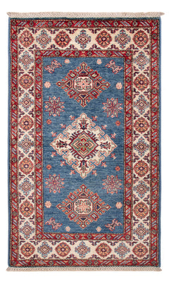 Ziegler Teppich - Kazak - Royal - 129 x 77 cm - blau