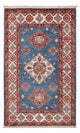 Ziegler Teppich - Kazak - Royal - 129 x 77 cm - blau