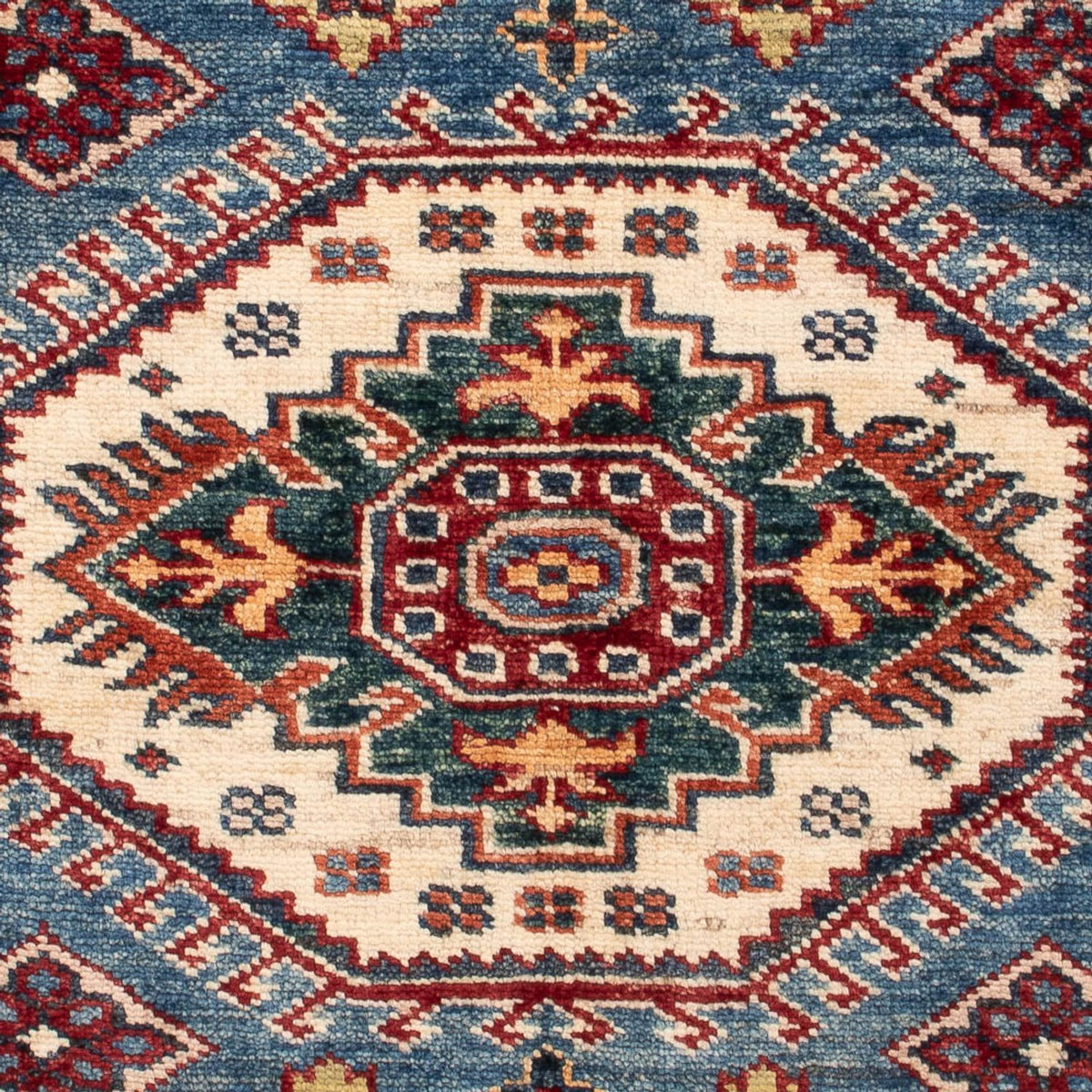 Ziegler Teppich - Kazak - Royal - 124 x 89 cm - blau