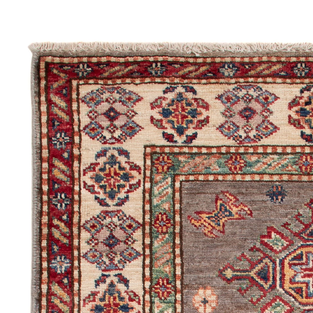 Ziegler Teppich - Kazak - Royal - 127 x 78 cm - taupe