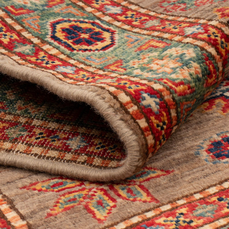 Ziegler Teppich - Kazak - Royal - 123 x 77 cm - taupe