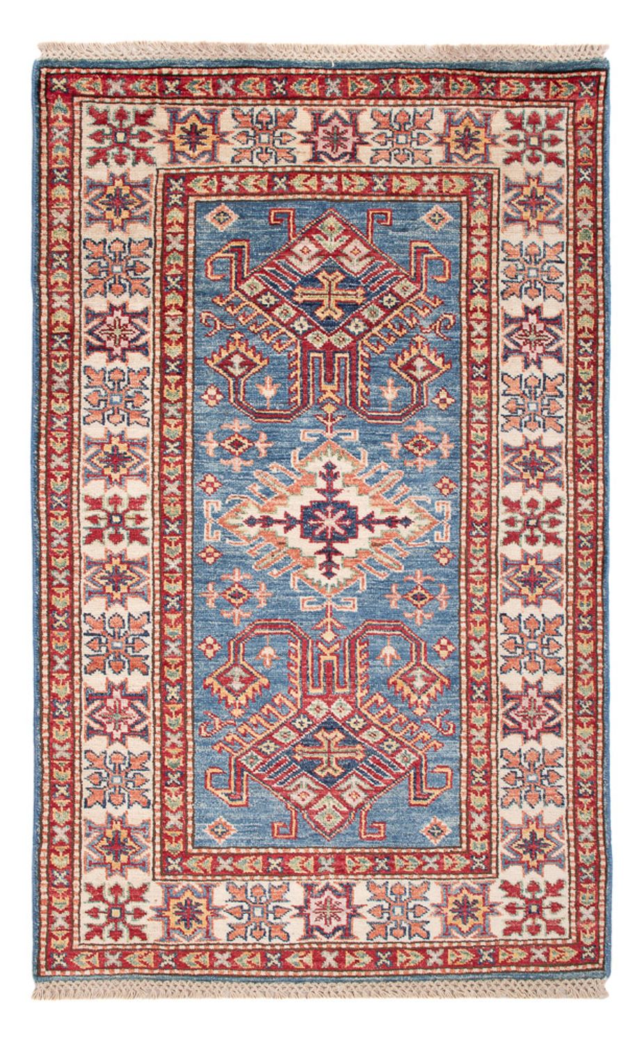 Ziegler Teppich - Kazak - Royal - 125 x 80 cm - blau