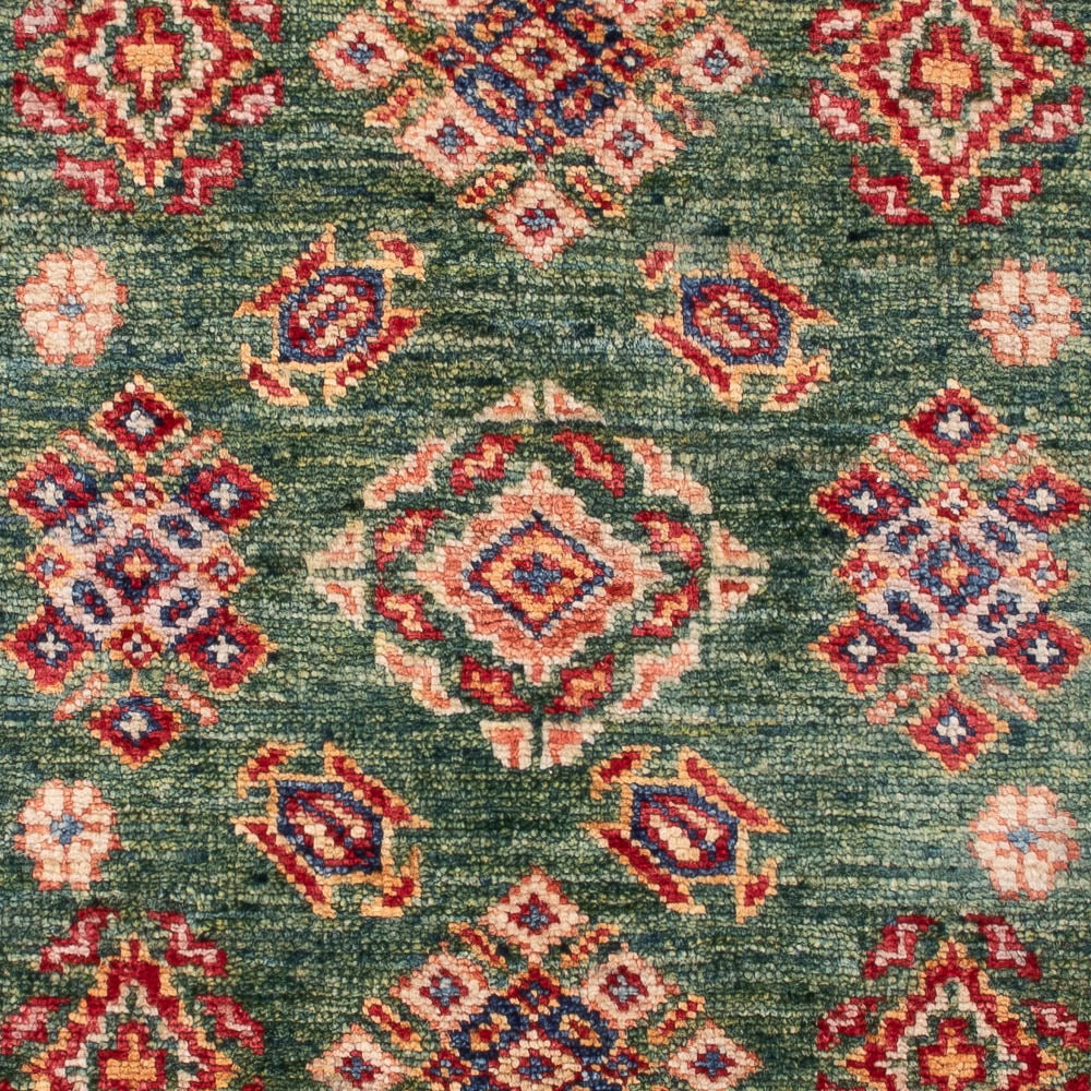 Ziegler Teppich - Kazak - Royal - 122 x 78 cm - grün