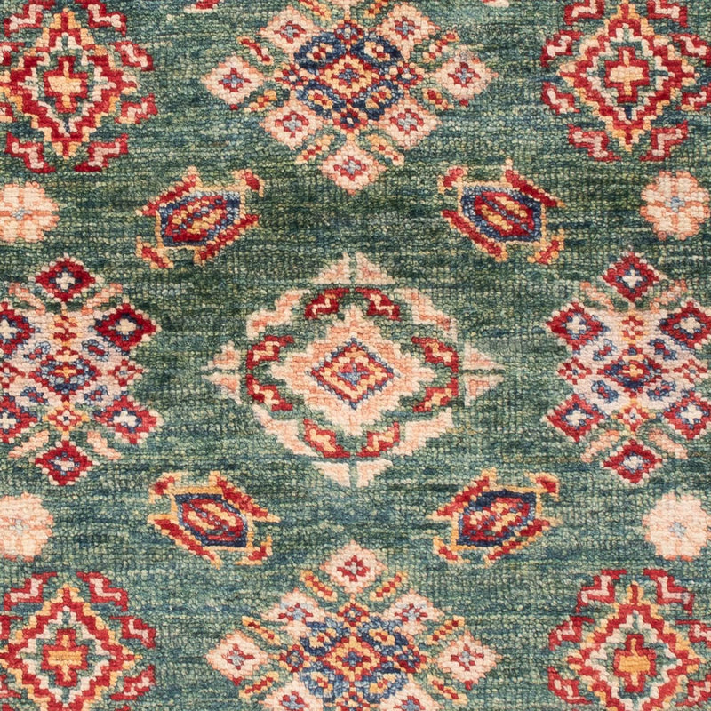 Ziegler Teppich - Kazak - Royal - 118 x 80 cm - grün