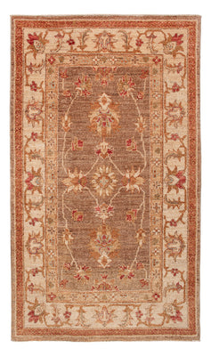 Ziegler Teppich - 125 x 75 cm - dunkelbeige